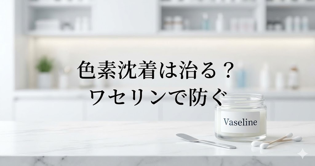ビマトプロスト色素沈着は治る？ワセリンで防ぐ正しい塗り方と対策